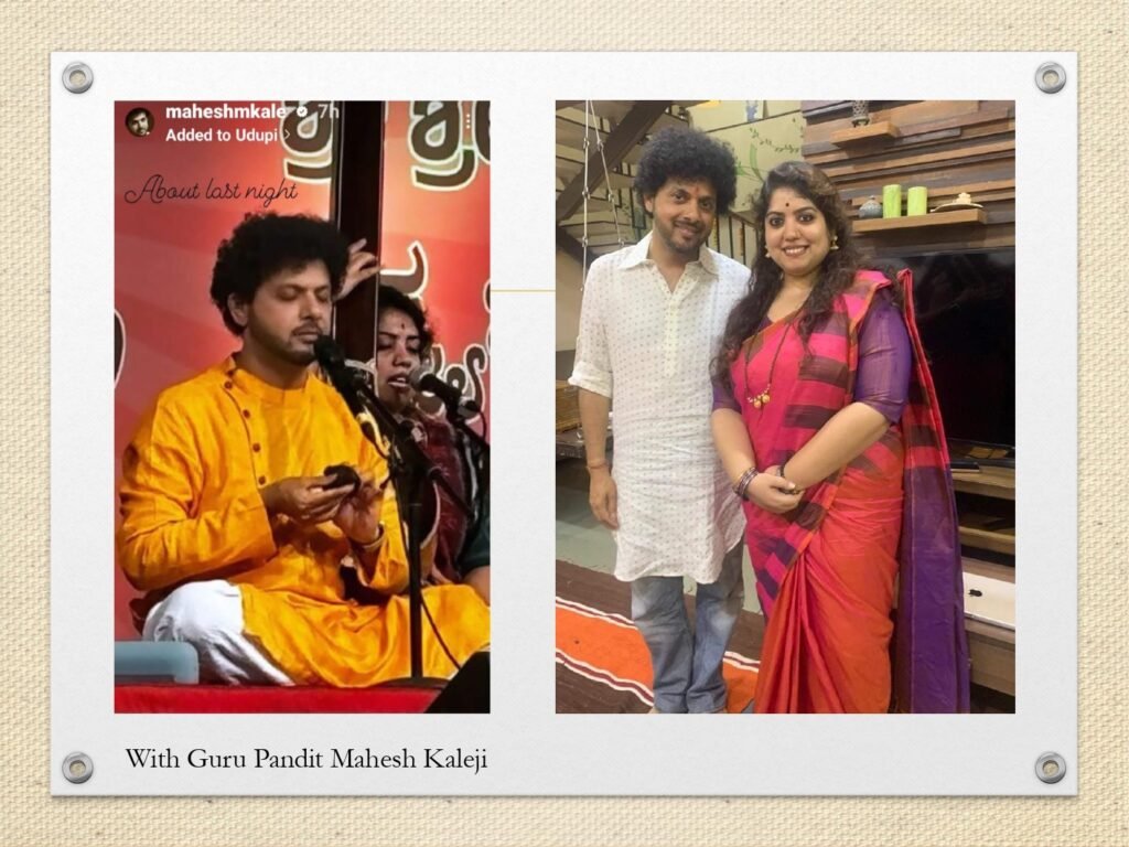 Arundathi-Vasishta-Anusha-A-N-with-pandit-mahesh-kale
